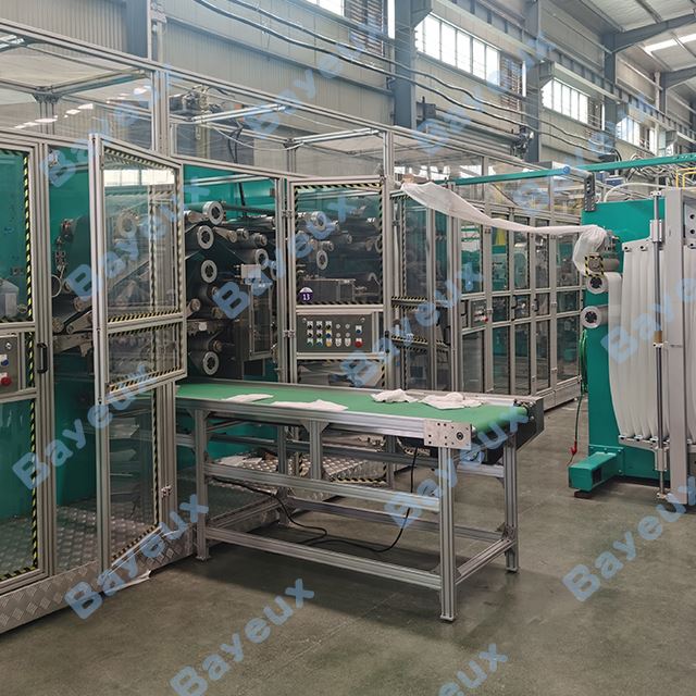 Full Servo Baby Pant produktionslinje