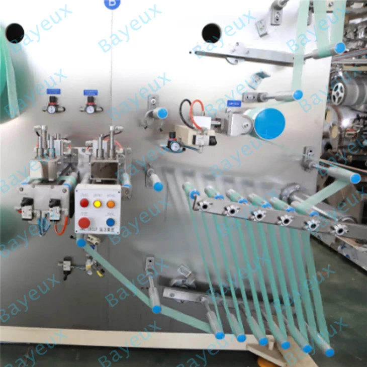 Full Servo I Shape Baby Diaper Production Line