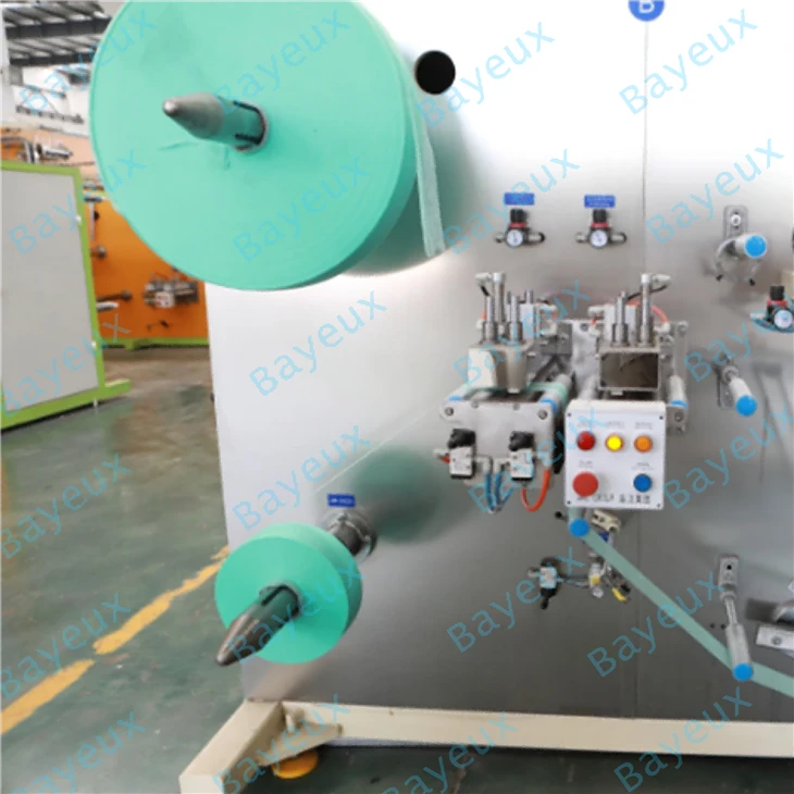 Full Servo I Shape Baby Diaper Production Line